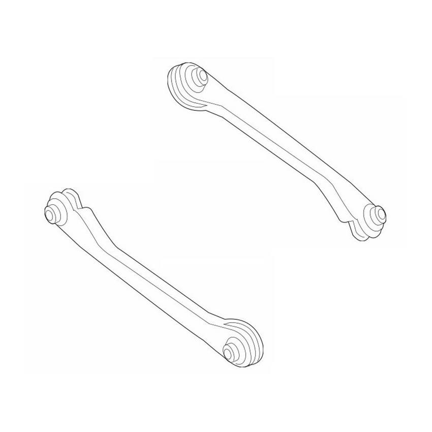 BMW Suspension Control Arm Kit Rear Lower Genuine BMW 2888185KIT